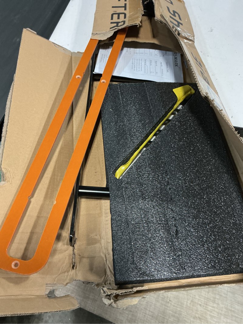 Condition photo showing As Is for 1 Pack Large Shelf Brackets Long Floating Shelf Bracket Invisible Floating Shelf Hardware Heavy Duty Floating Mantel Brackets(43"X6"X1.5" with Tools)