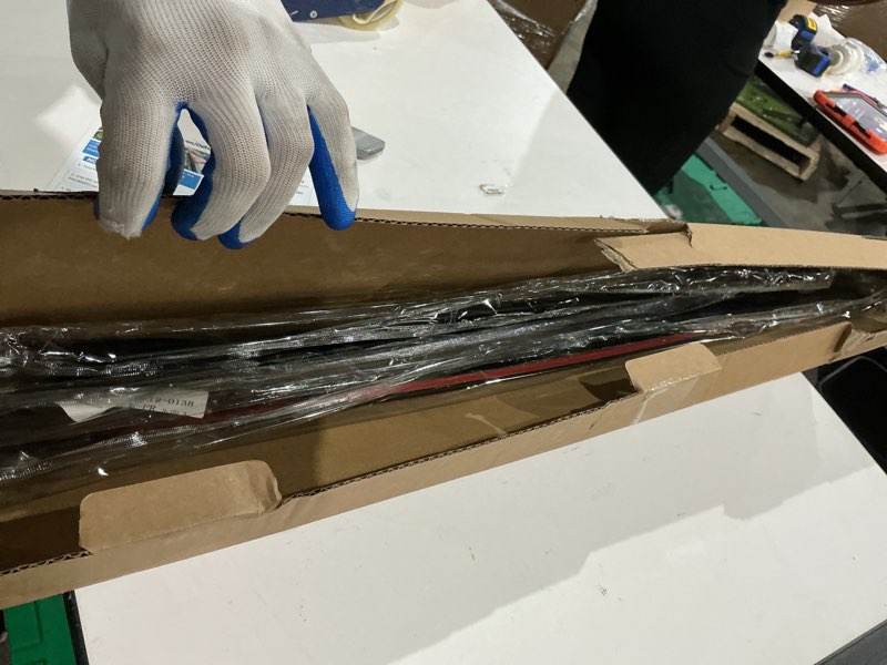 Condition photo showing As Is for window visors