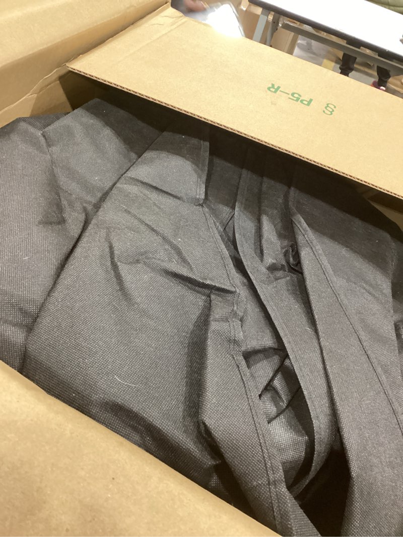 Condition photo showing Good Condition for SONGMICS Portable Closet, Wardrobe Closet Organizer with Cover, 5 Hanging Rods and Shelves, 4 Side Pockets, 17.7 x 83 x 65.7 Inches, Large Capacity for Bedroom, Living Room, Ink Black URYG095B01 5 Tiers?83"L? Ink Black