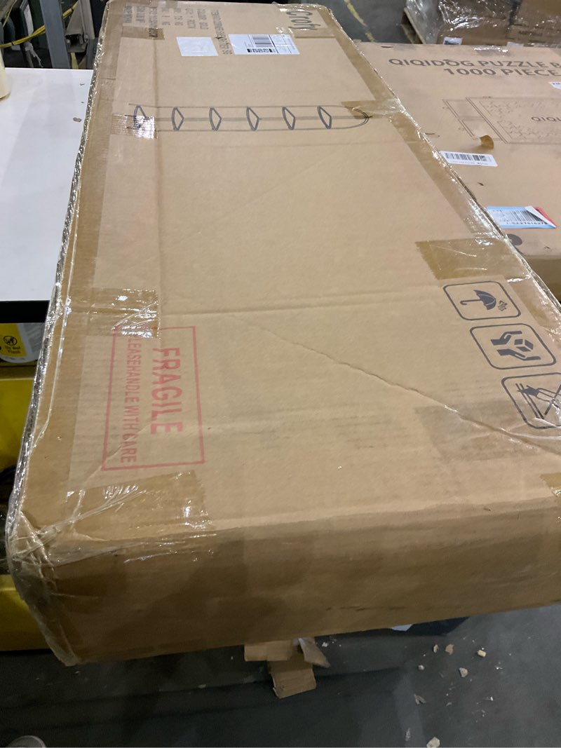 Condition photo showing Good Condition for Crofy Foldable 6 Tier Corner Shelf, Metal Corner Plant Stand with Gold Frame and Gold Shelves, Corner Display Rack Multipurpose Shelving Unit for Living Room, Bedroom, Bathroom Gold Frame & Gold Shelf 6 Tier