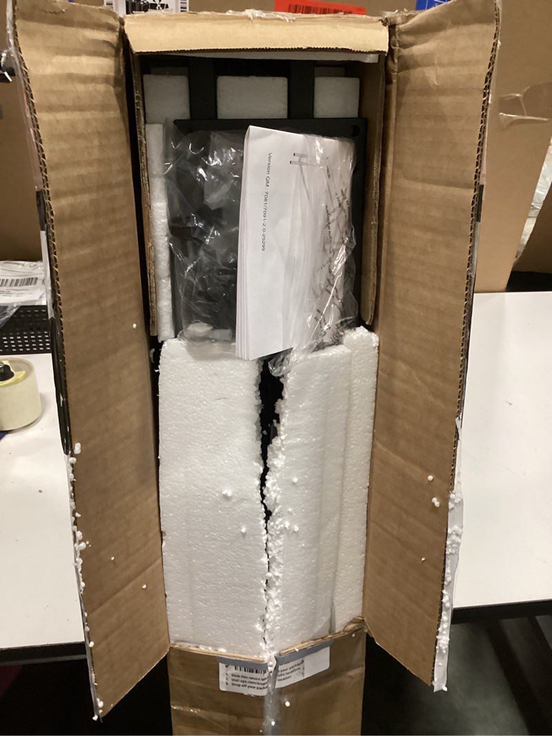 Condition photo showing Good Condition for superjare 110.2 inch sofa table with 2 power outlets and usb-c port, 5.9 inch narrow console table with storage, extra-long, for entryway hallway couch behind sofa, small spaces, black black 5.9"d x 110.2"w x 29.7"h