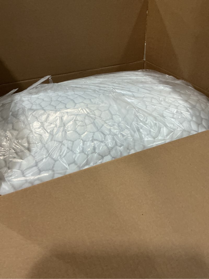 Condition photo showing Good Condition for cooling pillows king size set of 2, certipur-us shredded memory foam pillows,soft yet supportive pillow for sleeping, cool pillow for hot sleepers,adjustable firm pillow for side,back,stomach sleepers king (2 count) original white (cooling)