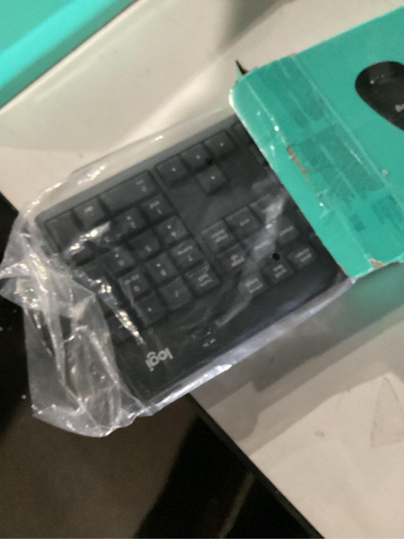 Condition photo showing New/Like New for Logitech MK295 Wireless Mouse & Keyboard Combo with SilentTouch Technology, Full Numpad, Advanced Optical Tracking, Lag-Free Wireless, 90% Less Noise - Graphite