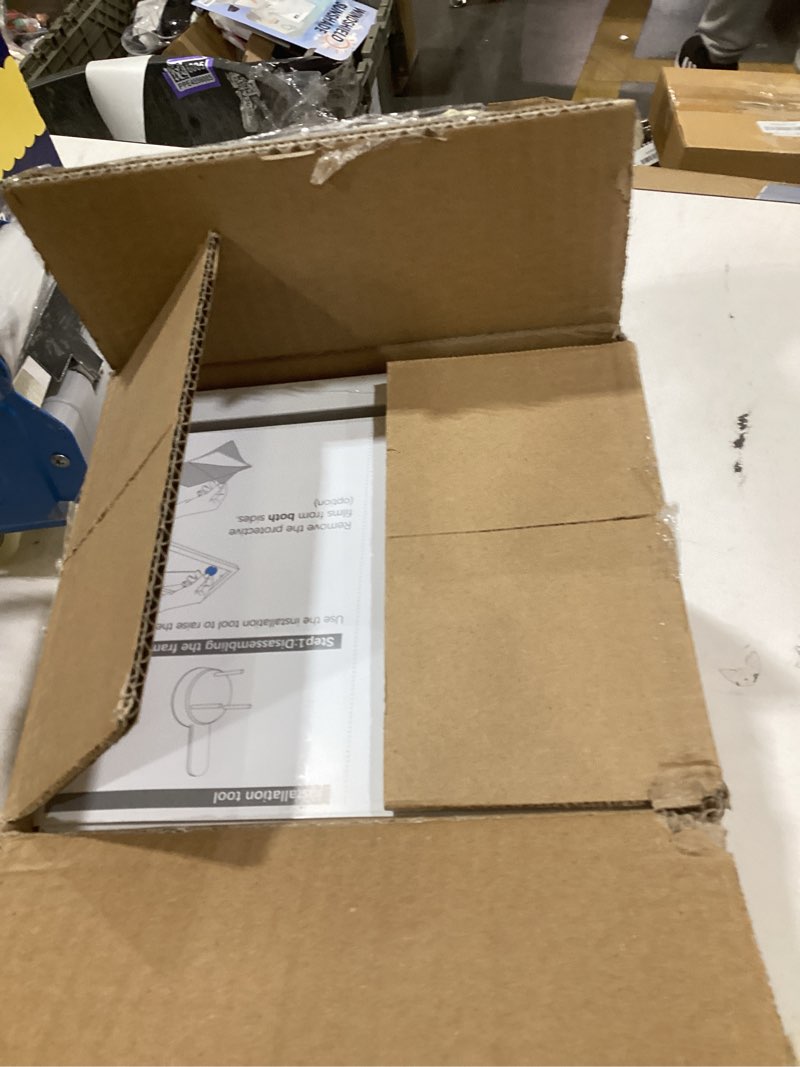 Condition photo showing Good Condition for HappyHapi 4x6 Picture Frames Set of 10, Tabletop or Wall Display Pictures 3.5x5 with Mat or 4x6 Without, Multi Photo Frames Collage (White) 4x6 inch White
