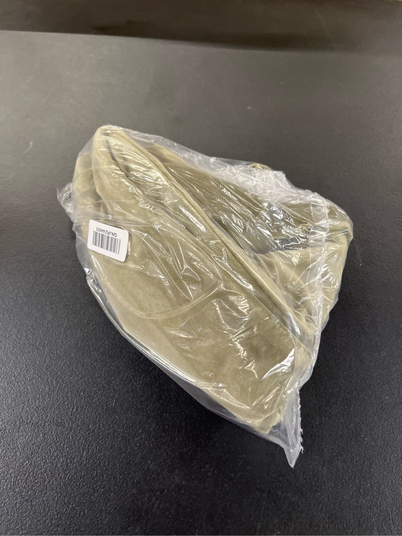 Condition photo showing Good Condition for cotton velvet oversized lumbar pillow cover, 12"x48", moss