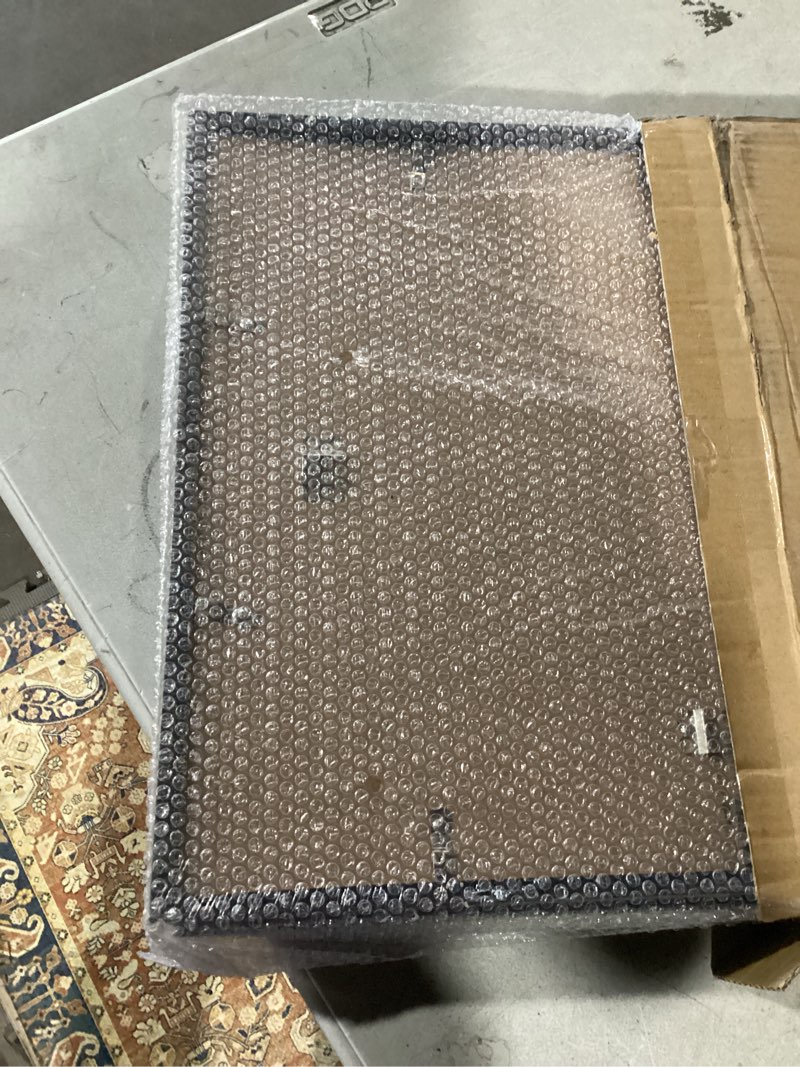 Condition photo showing Good Condition for upsimples 16x20 picture frame set of 5, display pictures 11x14 with mat or 16 x 20 without, wall gallery poster frames, natural natural 16x20