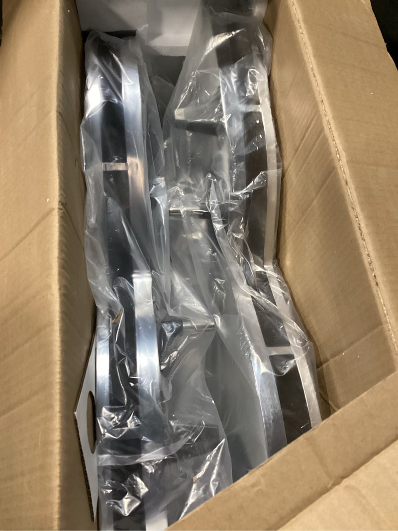 Condition photo showing Good Condition for Blind Corner Cabinet Pull Out Organizer, Soft Close Swing Left Pull Out Cabinet Organizer 30inch, Corner Cabinet Lazy Susan for Cabinet Blind Shelf, 2 Tiers Tray, Adjustable Height 30in-Left Open