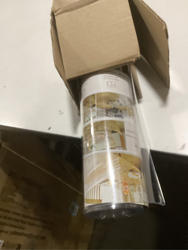 Condition photo showing As Is for Item similar to photo) 16X32 Inches Clear Office Desk Pad Mat Blotter Vinyl Table Cover Wood Furniture Screen Protection Plastic Tablecloths Coffee Table Protetcor Cover Mat Cabinet Kitchen Countertop Pad Crystal