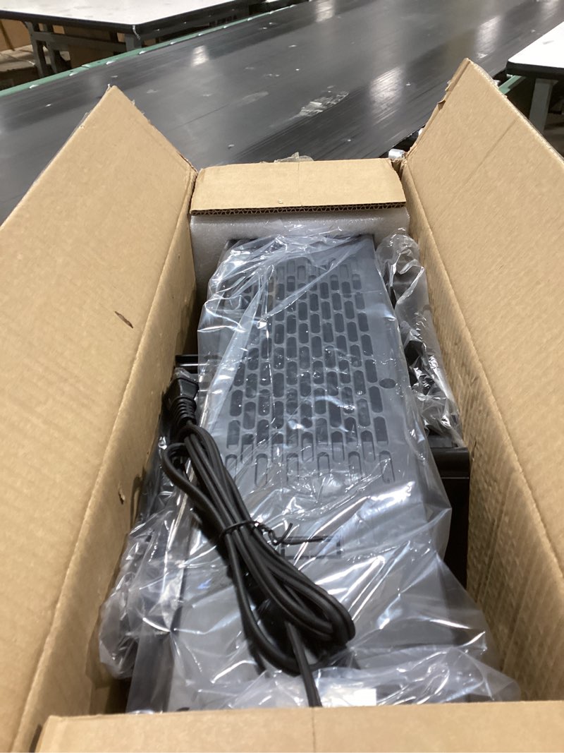 Condition photo showing Good Condition for Space Heater, 25" Space Heaters for Indoor Use, 1500W Electric Heaters with Remote, Tower Heater with Overheat & Tip-Over Protection, Quiet, Fast and Safe Heating for Room Bedroom Office Home 1500W Space Heater