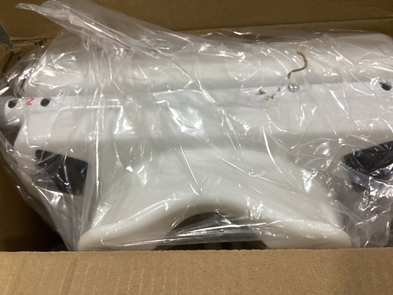 Condition photo showing Good Condition for raised toilet seat with handles for elderly - toilet seat risers for seniors with adjustable padded arms - elevated toilet safety seat for standard or elongated commode