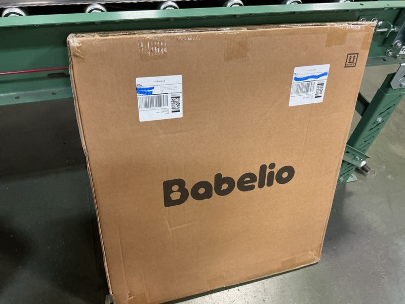 Condition photo showing New/Like New for BABELIO Extra Wide Baby/Dog Gate, 29-55" Auto Clos for The House and Doorway, Safety Pressure Mounted Pet Door, NO Need Tools and Drilling, Black