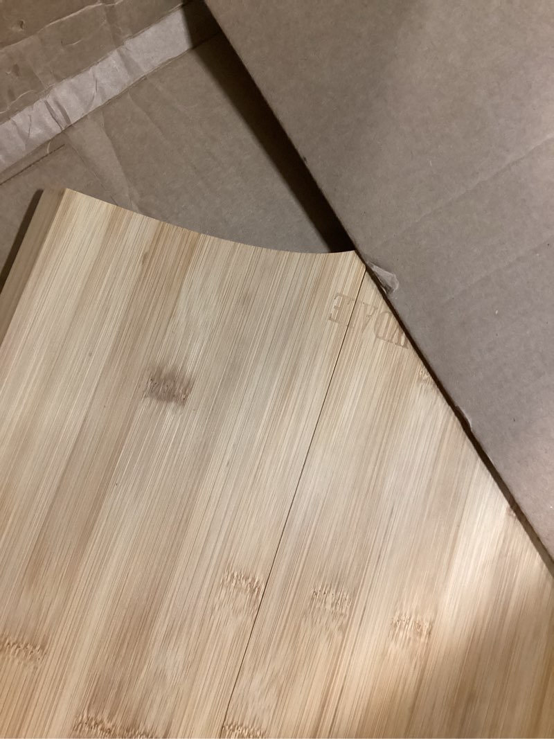 Condition photo showing As Is for WILLOWDALE 16 Inch Wood Pizza Peel, Bamboo Pizza Paddle Spatula for Transferring & Serving, Kitchen Pizza Oven Accessories, Large Wooden Cutting Board with Handle for Cheese Bread Fruit Vegetable 24"L x 16.4"W