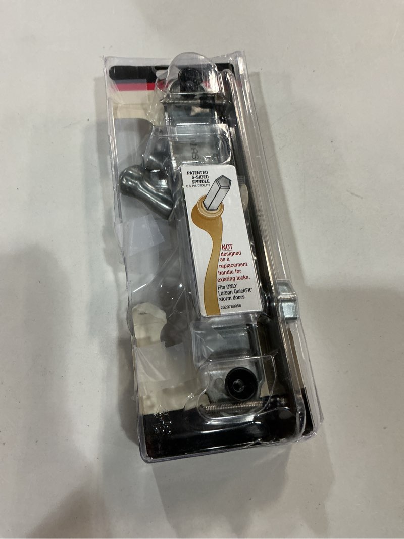 Condition photo showing Good Condition for larson quickfit curved brushed nickel handle