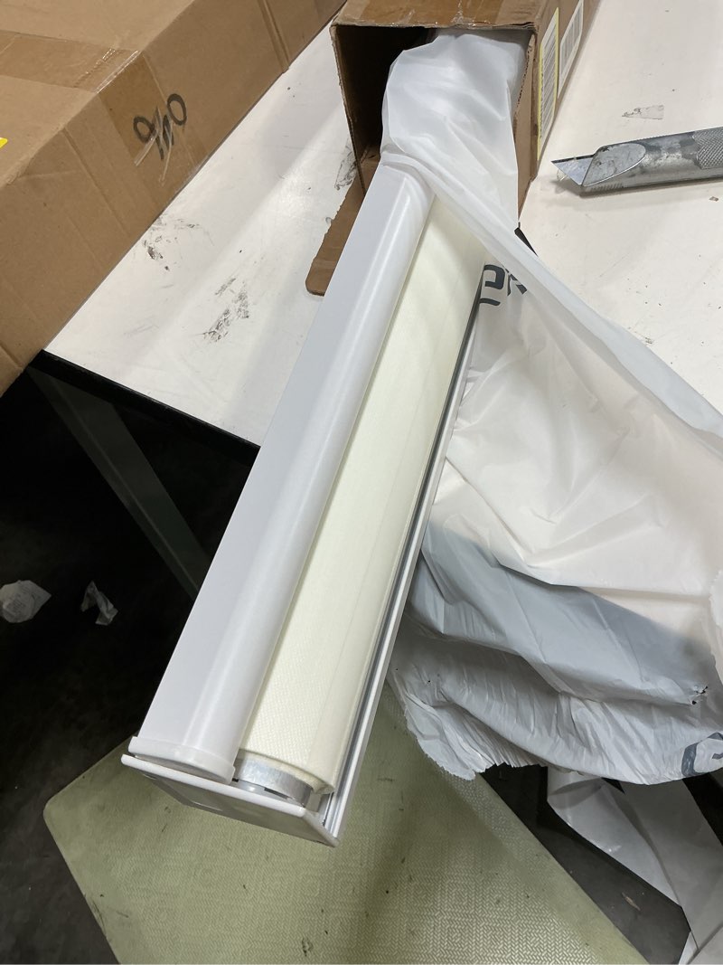 Condition photo showing Good Condition for ghv cordless zebra blinds for windows free-stop shades light filtering dual layer light control for day and night (beige, 35 in (w) x 64 in (h)) beige 35 in (w) x 64 in (h)