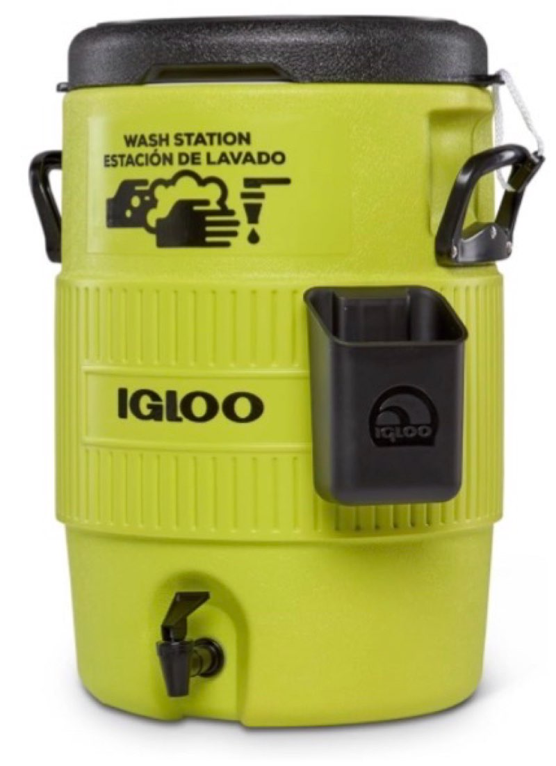 Igloo Sports Cooler | Insulated Beverage Dispenser with Spout |Portable Handwashing Station