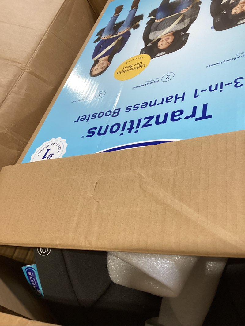 Condition photo showing Good Condition for graco® tranzitions 3-in-1 harness booster car seat, forward facing car seat, highback, to backless booster, proof proof 2.0