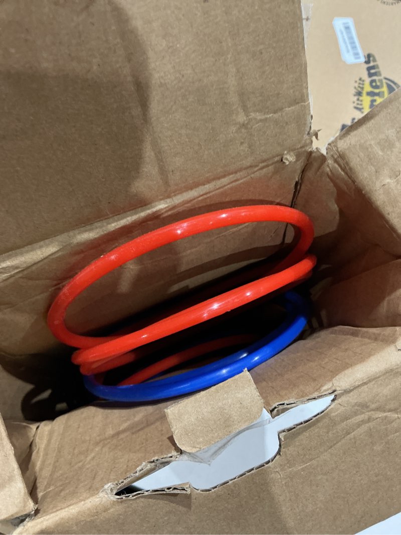 Condition photo showing Good Condition for peradix ring toss game for kids, indoor & outdoor fun holiday, easy setup & magnetic extension, lawn yard games outdoor adults family party backyard beach outside game toys, 26 rings & carrying bag