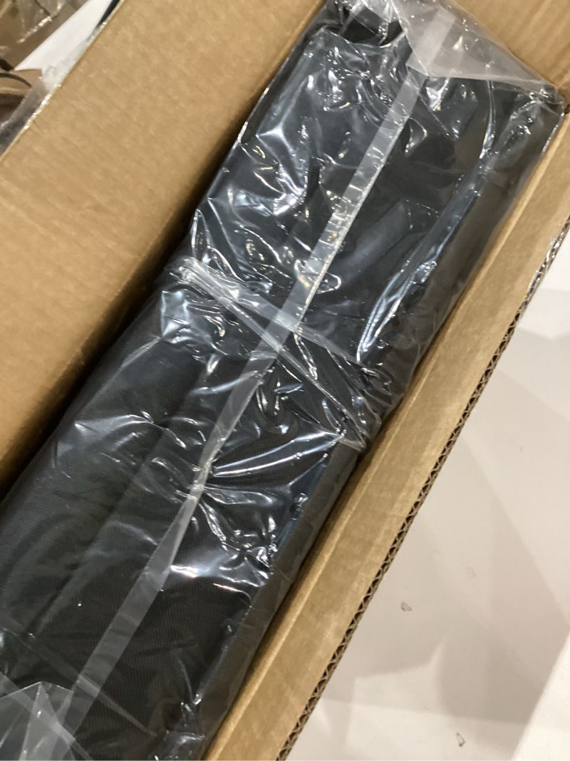 Condition photo showing Good Condition for SPORT BEATS Stadium Seats with Back Support Bleacher Chairs with Back and Cushion Thick Padded Bleacher Seats Includes Shoulder Strap Black 1pc Regular - 17" W x 12" D x 16.5" H Regular - 17"W x 12"D x 16.5"H Black 1