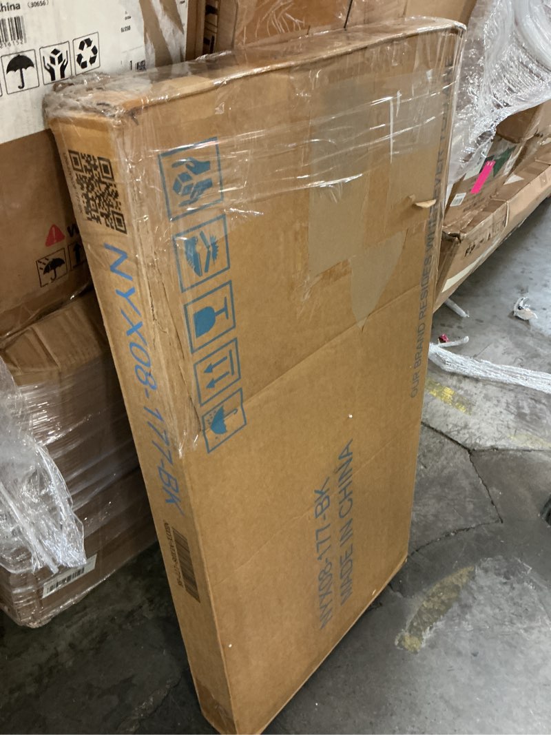 Condition photo showing New/Like New for black tv stand 
