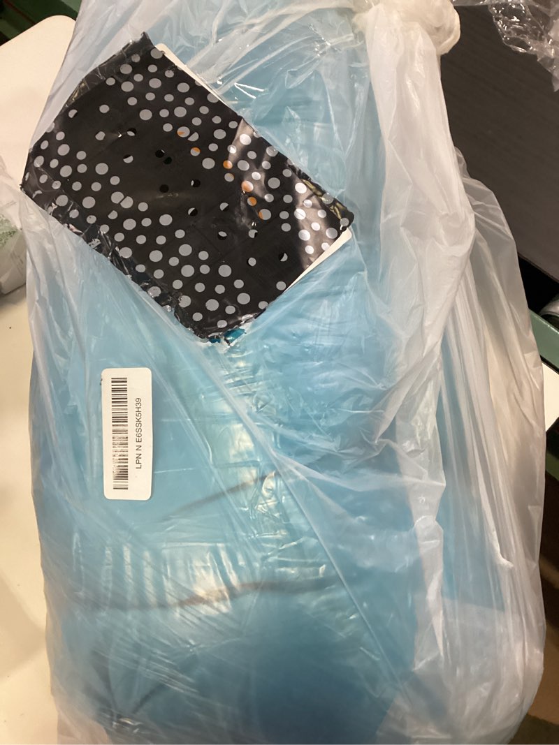 Condition photo showing Good Condition for mtmr water-repellent outdoor chair cushions set of 2, 19”x19” patio chair cushions with high elasticity pp cotton, thick tufted outdoor patio furniture cushions, seat cushions for outdoor furniture turquoise 19"x19"