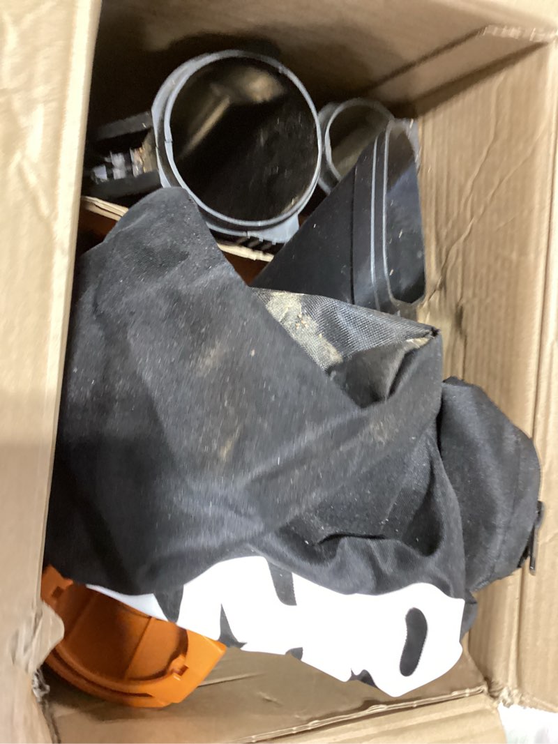 Condition photo showing As Is for WORX WG509 12 Amp Trivac, 3 in 1 Electric Leaf Blower, Leaf Vacuum & Leaf Mulcher for Lawn Care 350CFM Blower/Vac/Mulcher