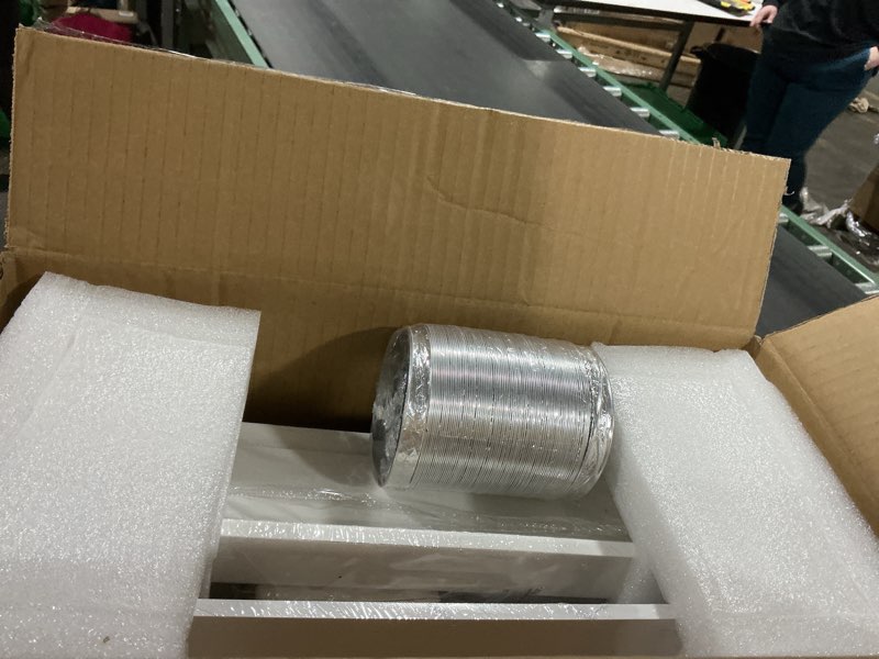 Condition photo showing As Is for 4-in-1 Bathroom Exhaust Fan with 1800W Heater, LED Light with 4 RGB Modes, Bluetooth Speaker & Remote Control, 180 CFM, 1.0 Sone Quiet Ceiling Fan for Heating, Ventilation for Kid Bathroom Home Shower