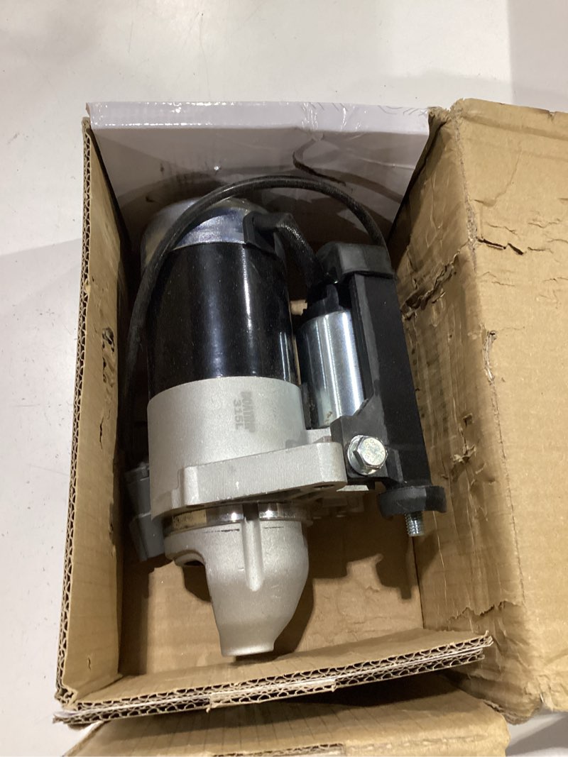 Condition photo showing Good Condition for 19068 new starter motor replacement for 2009-2022 nissan titan armada pathfinder nv2500 nv3500 infiniti qx56 qx80 qx70 q70 q70l fx50 m56 5.6 5.0 v8 engine oe#: 23300-1ca0a 410-48313