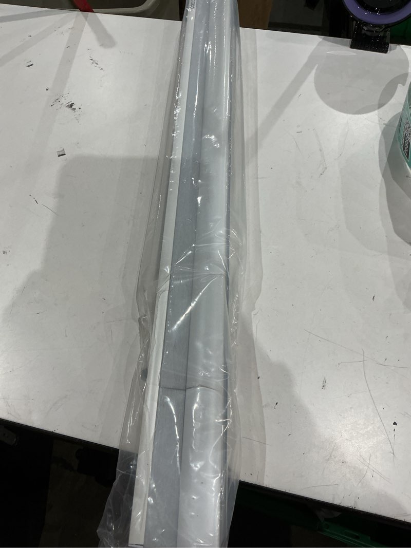 Condition photo showing Good Condition for (similar to but not exct)joydeco cordless zebra blinds (pro), dual layer light control zebra blinds for windows, light-proof aluminum cover, free-stop roller shades for home & office (gray, 32\" w x 75\" h) gray 32\"w x 75\"h