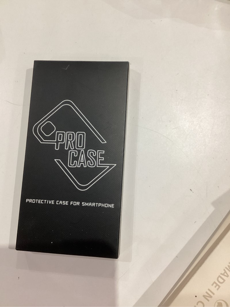 Condition photo showing New/Like New for zhk 360° rotatable ring for iphone 12/12 pro case magnetic, [military grade drop proof] [translucent frosted back panel] slim non-slip matte phone case for iphone 12/12 pro 6.1'', space black black iphone 12 / 12 pro 6.1 inch