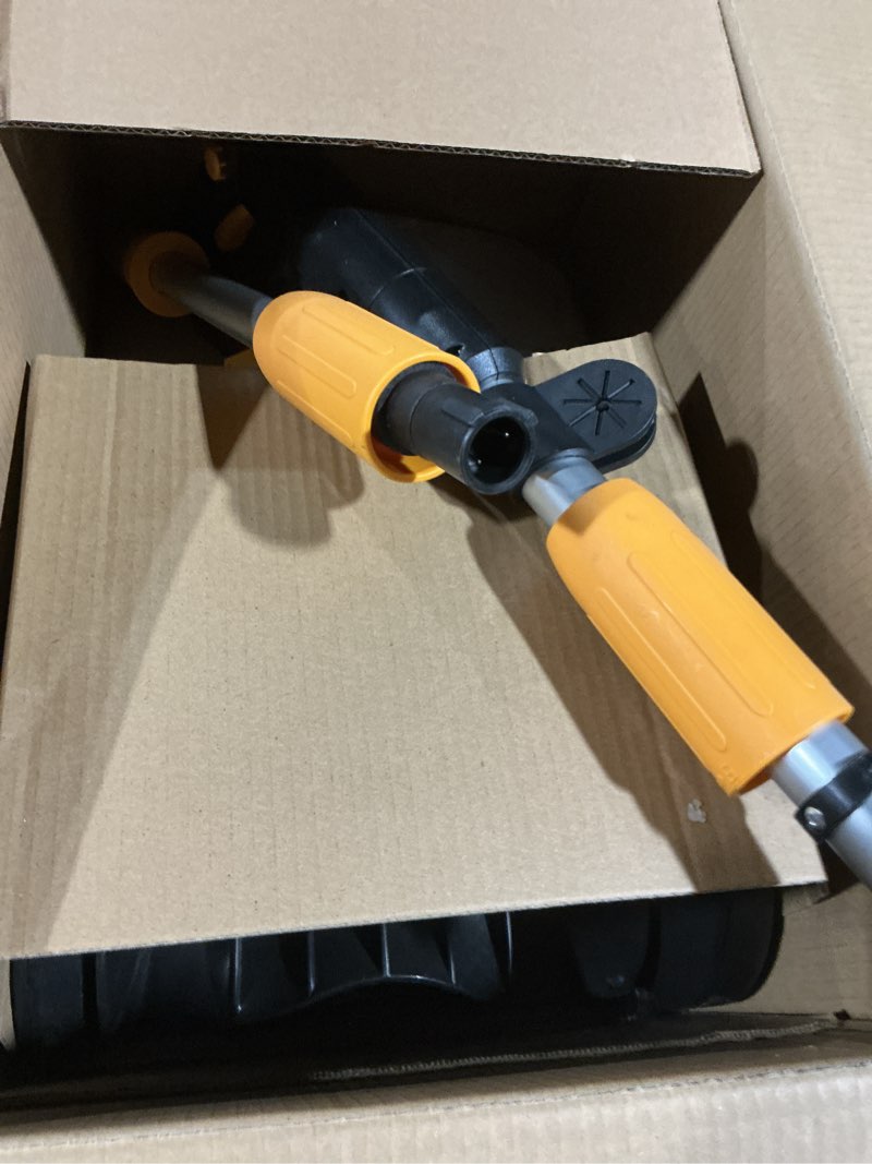 Condition photo showing As Is for Cordless Snow Shovel Compatible with DeWalt 20V MAX Battery (Tool Only), 11" Lightweight Electric Snow Blower with 20FT Max Throw & Adjustable Handle, Snow Thrower for Driveway, Deck, Patio & Steps