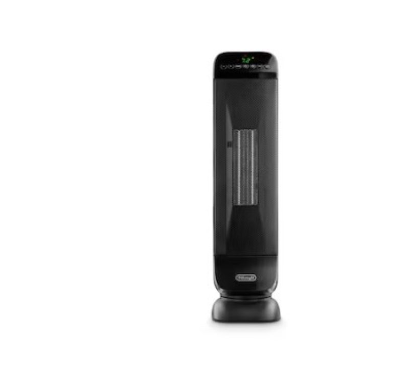 DeLonghi 1500 -Watt Ceramic Tower Indoor Electric Space Heater with Thermostat with Remote Item #3806401 | Model #HFX25S15L