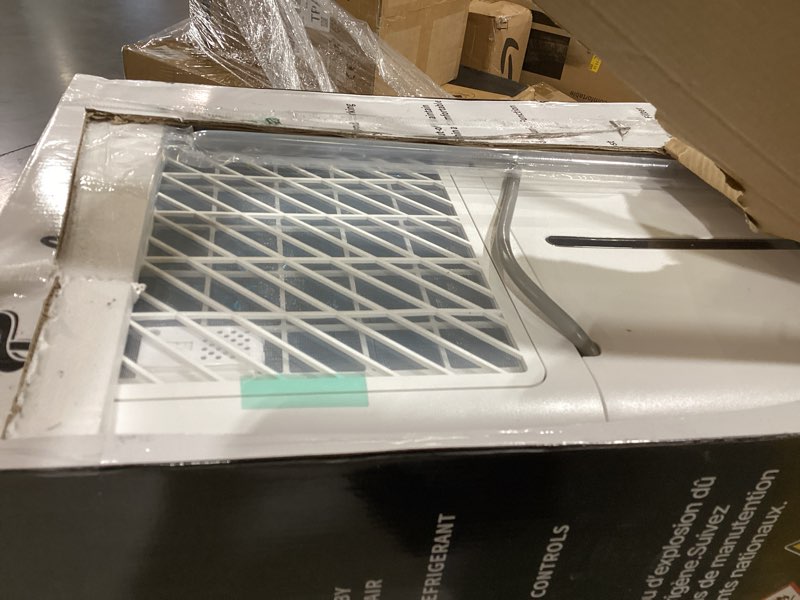 Condition photo showing As Is for freaire 54pint quiet dehumidifier for 4500sq.ft | energy-saving, quiet, front humidity display, compression system, sleep mode