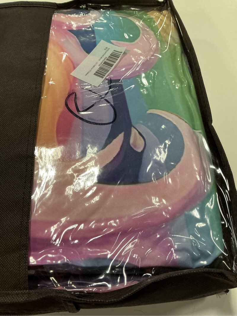 Condition photo showing New/Like New for kxry Unicorn Galaxy Comforter Sets Queen Size Cartoon Blue Sky Rainbow Bedding Set Star Cloud Bedding Quilt for Kids Teens Girls 1 Comforter+ 2 Pillowcases Multi001 Queen