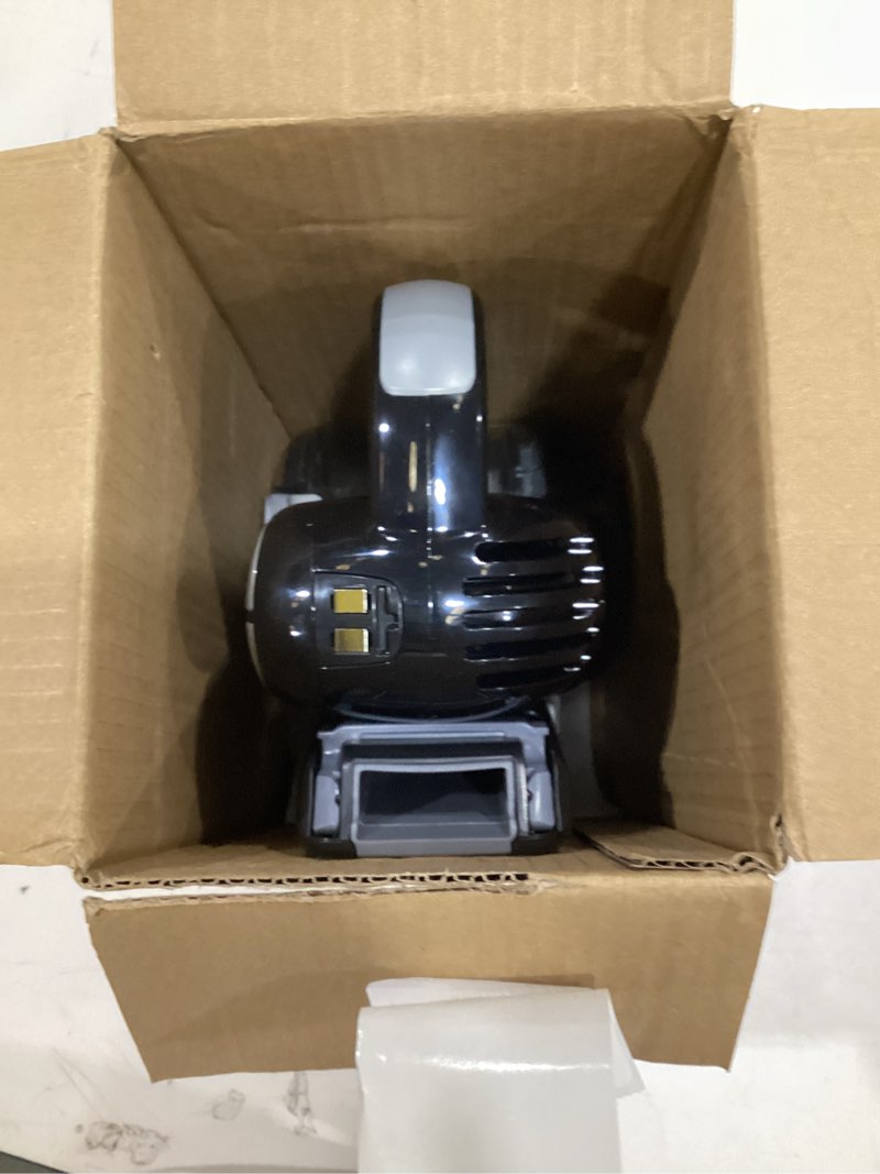 Condition photo showing As Is for black+decker dust buster pivot vac handheld vacuum cordless, car vacuum portable rechargeable, extendible crevice tool and 200 degree pivoting nozzle, strong suction, lightweight (bdh2000pl)