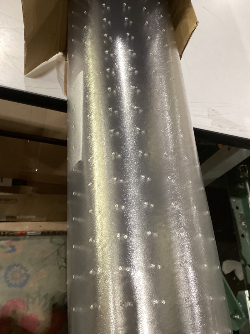 Condition photo showing New/Like New for Office Chair Mat for Carpet Floor, 0.1" Thick 60" x 46" Heavy Duty Chair Mats for Low Pile Carpet, Under Desk Protector Carpeted Floors Mat for Work (Transparent, Rectangular) 46"x60" For Carpet Floor