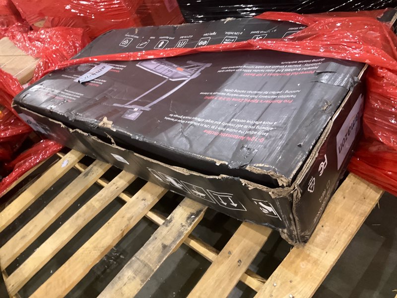 Condition photo showing As Is for THERUN Treadmill with Incline, Incline Treadmill, Brushless Motorized Treadmills for Quiet Running Orange