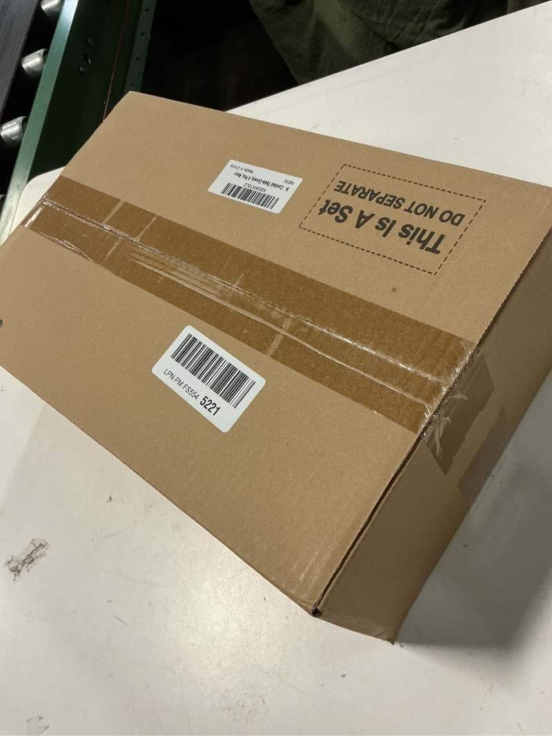 Condition photo showing New/Like New for HolidayIdeas Cocktail Table Covers, 6 Pack - Fitted Stretch Spandex Square Corners Cocktail Tablecloths (Navy, Fit for 30"-32" Diameter x 43" Height Tables) Navy 6