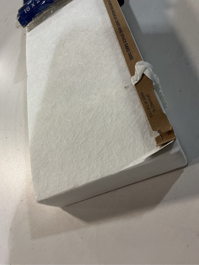 Condition photo showing As Is for AprilAire 401 Replacement Furnace Filter for AprilAire 2400, Space-Gard 2400 Whole-House Air Purifiers - MERV 10, 16x25x6 Air Filter (Pack of 1) Air Filter Pack of 1