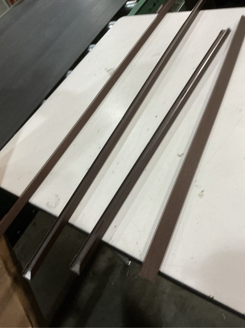 Condition photo showing Good Condition for Samsung (2021) Modern Brown Frame Customizable Bezel, 55-Inch Modern Brown 55 inches