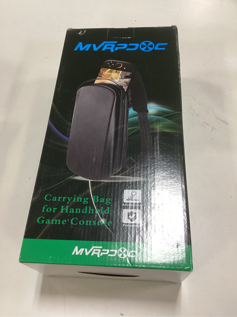 Condition photo showing New/Like New for Carrying Case for Nintendo Switch 2/ROG Xbox Ally X/Steam Deck, Storage Portable Bag, Shockproof Hard Shell Protective Shoulder Chest Backpack with Pockets Fit Console & Accessories for Daily Use