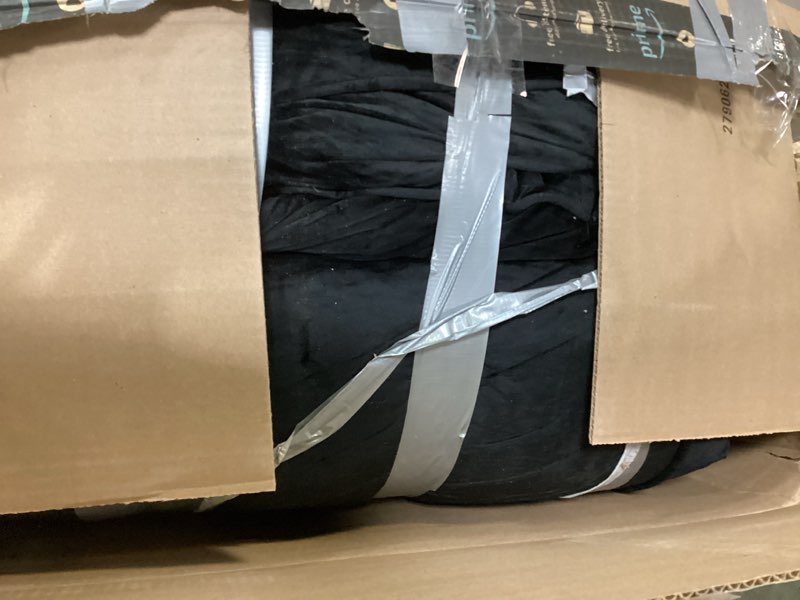 Condition photo showing As Is for Futon Mattres Full Size 6",Flannel Floor Foldable for Adults,Floor Futon Mattress,High Density Shredded Foam Filling Mattress for Bedroom,Living (Frame Not Included), 54 x 80, (Black)