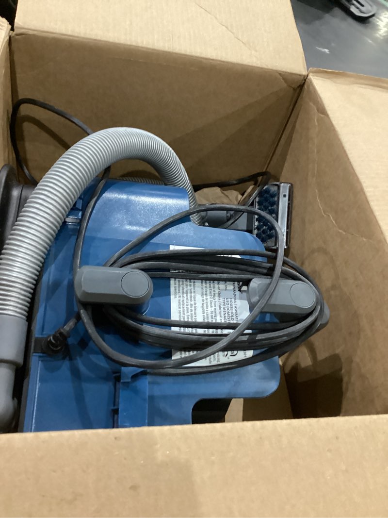 Condition photo showing As Is for vacmaster scb301 400 series portable carpet & upholstery spot cleaner machine, 15kpa power suction with versatile tools for pets, area rugs and couches portable spot cleaner