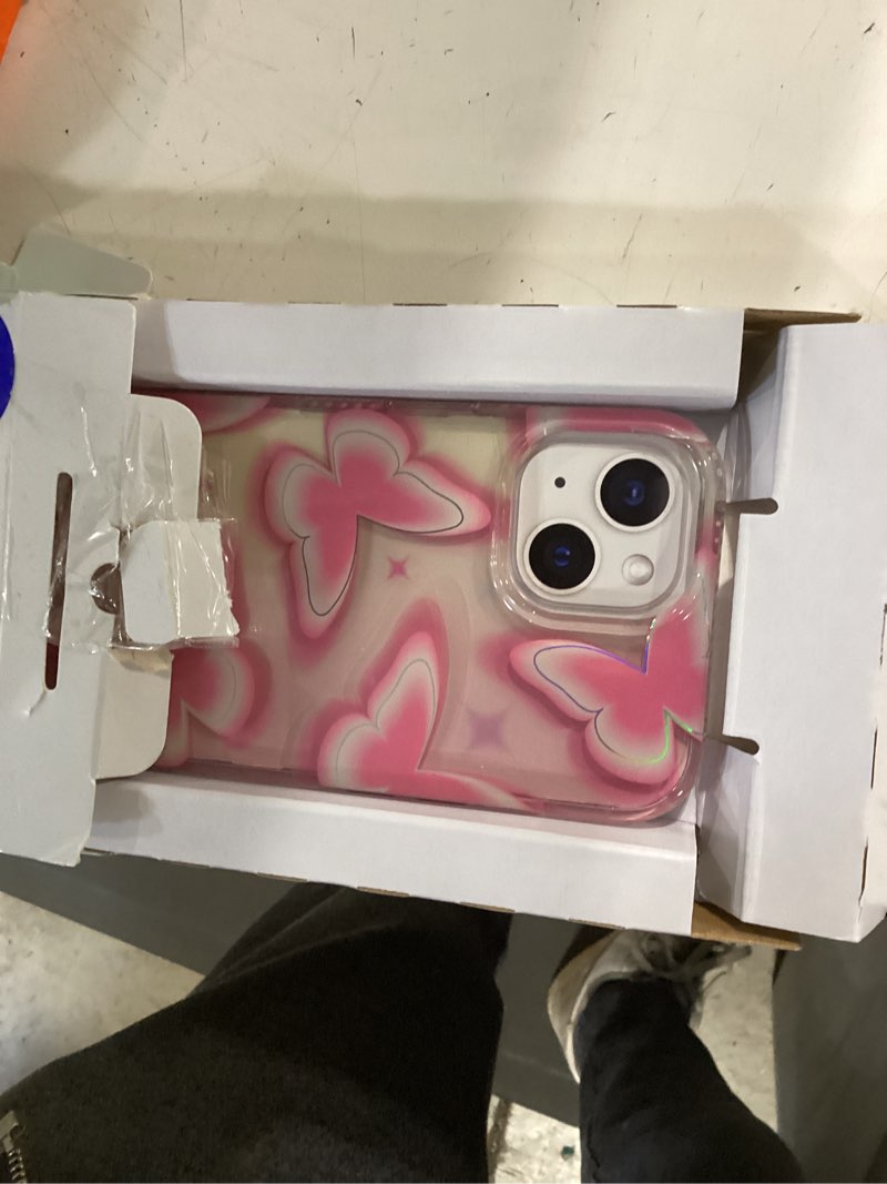 Condition photo showing Good Condition for onn retro butterfly phone case for iphone 16