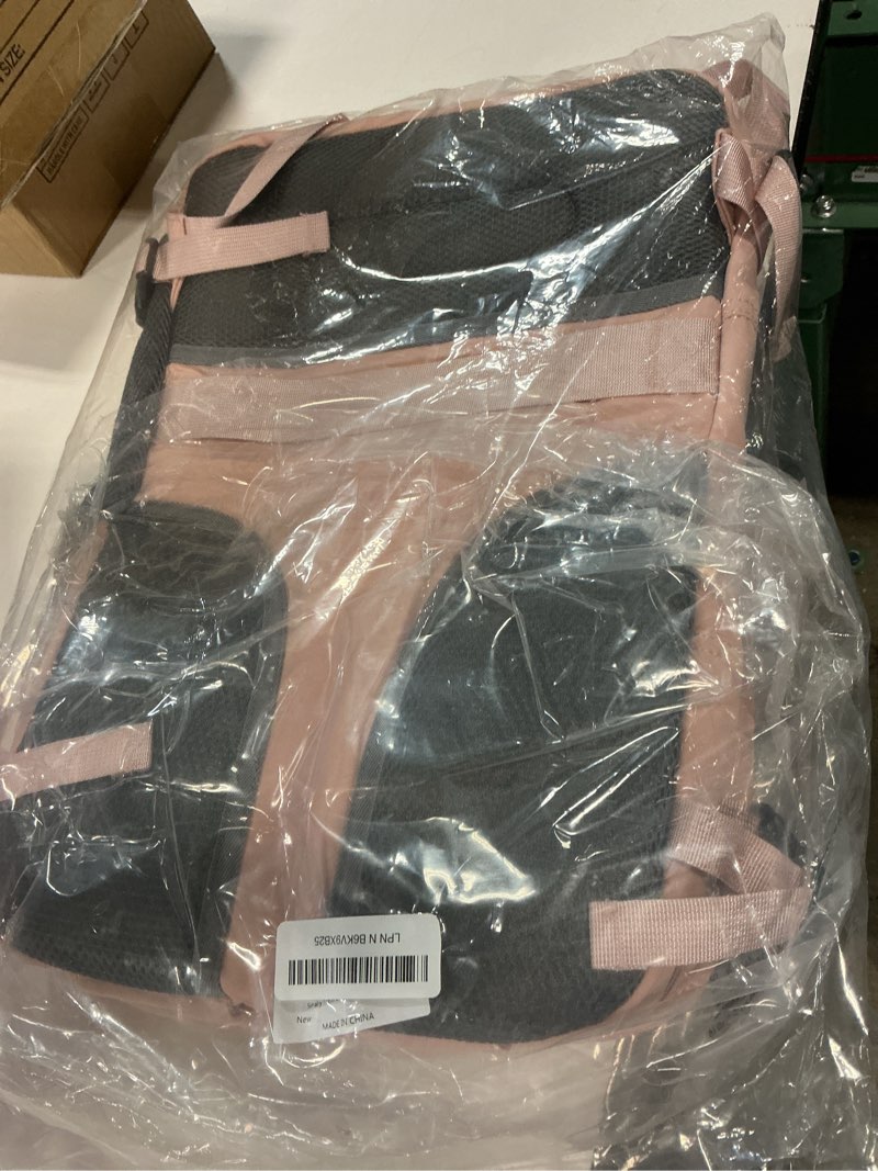 Condition photo showing Good Condition for travel backpack for women, flight approved carry on backpack with usb charging hole, lightweight travel bag, waterproof causal bookbag for college, travel, work pink large