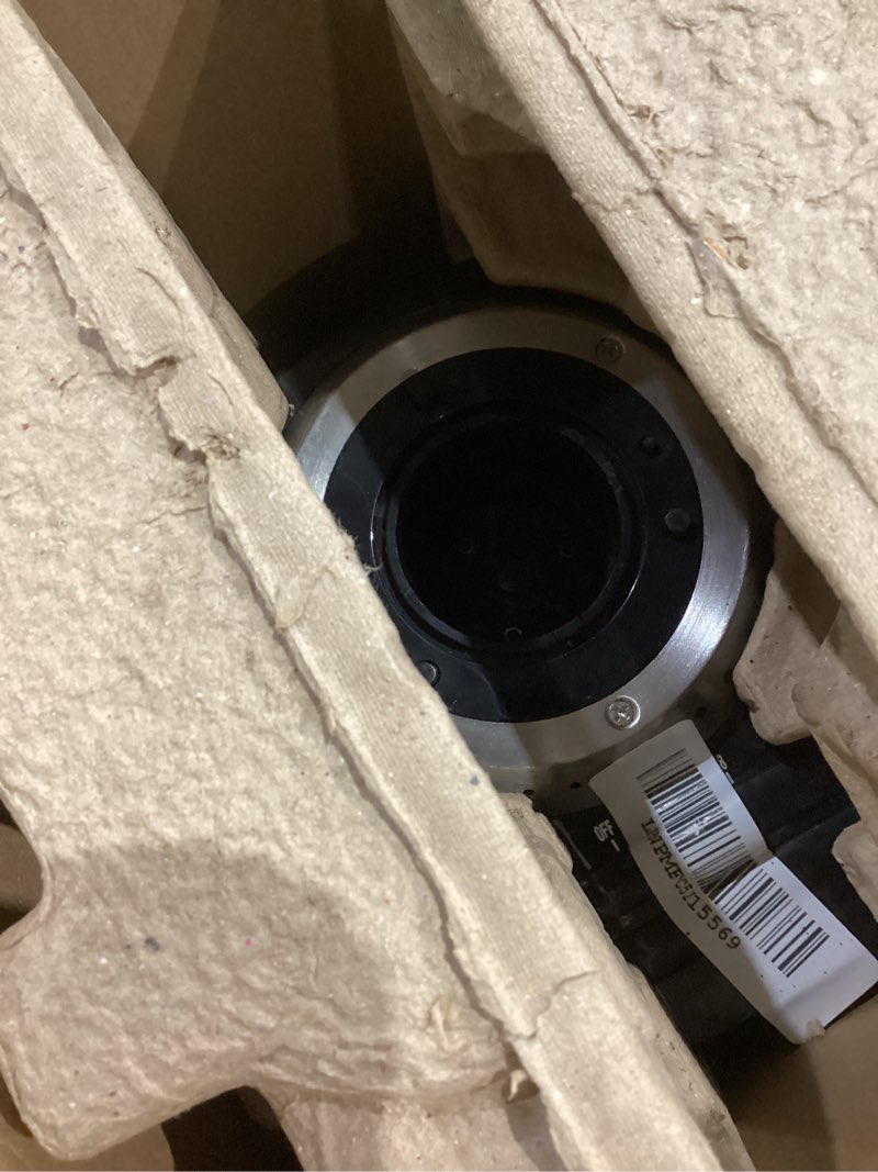 Condition photo showing As Is for cuisinart coffee grinder, electric one-touch automatic burr coffee grinder with 18-position grind selector, cup size selector for 4 – 18 cups, dbm-8p1, black stainless burr mill stainless steel