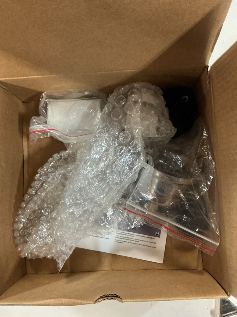 Condition photo showing As Is for replacement shower valve trim kit, compatible with moen t2901bl gibson (chrome)
