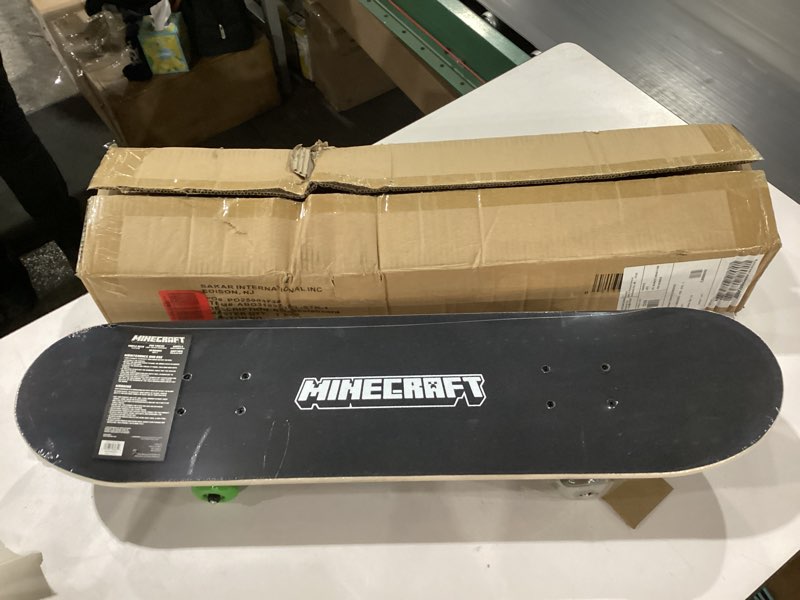 Condition photo showing New/Like New for Skateboard with Printed Graphic Grip Tape - Great for Kids and Teens, Cruiser Skateboard with ABEC 5 Bearings, Durable Deck, Smooth Wheels Survive