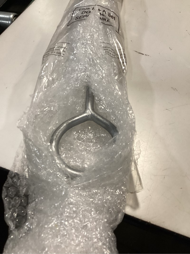 Condition photo showing Good Condition for mooring buoy replacement rod 12 inch replacement hardware for traditional buoy hot dip galvanized steel marine grade corrosion resistant durable long lasting