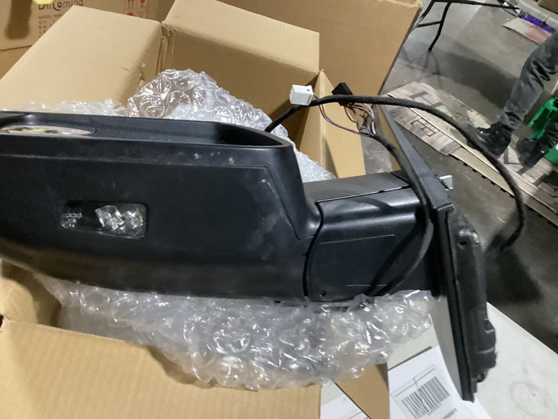 Condition photo showing As Is for YITAMOTOR Towing Mirror Compatible with Tacoma 2005 2006 2007 2008 2009 2010 2011 2012 2013 2014 2015 Power Adjusted Heated Manually Folding Side Mirror Black Left + Right Mirror For 05-15 Tacoma