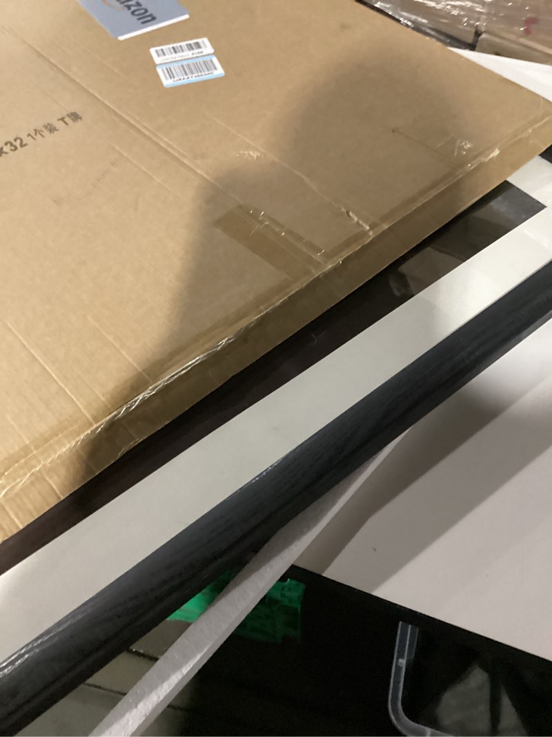 Condition photo showing Good Condition for 24x32 Poster frame Black, 1.57 Inch Wide Wood Grain Texture, Display Pictures 20x28 with Mat,24 x 32 Picture frame with Black Backing Horizontal or Vertical Wall Black 24x32